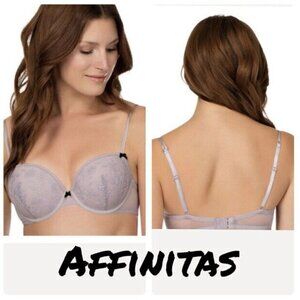 Affinitas Bra:Felicity Lace Padded Demi Bra A12211 size 38D
